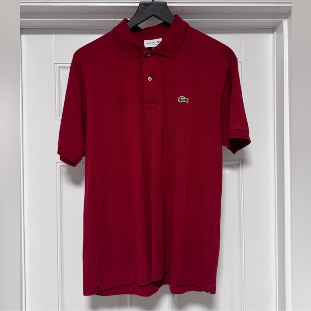 Lacoste L.12.12 Original Polo | Size 5 | Bordeaux EUC